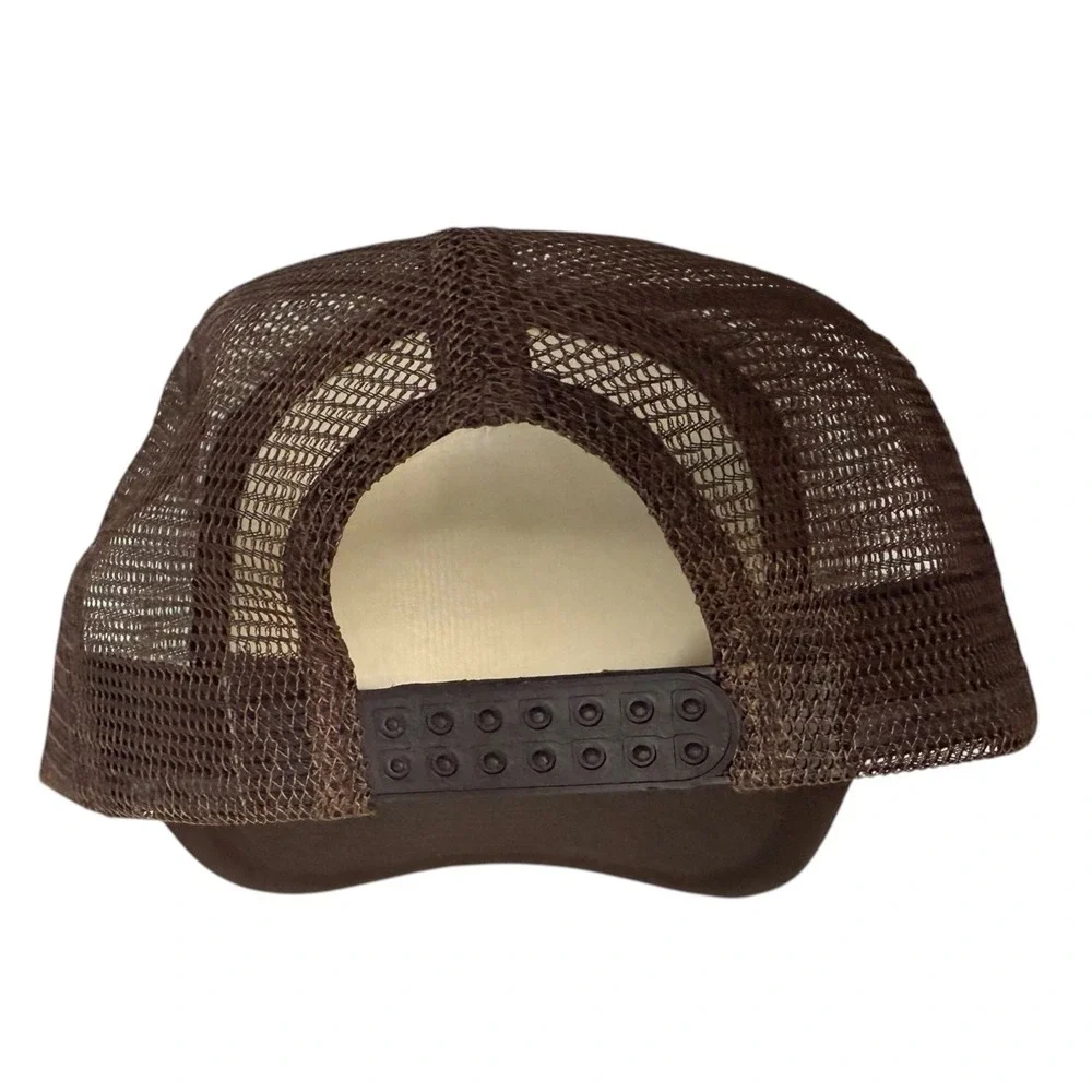 Green Day Dookie Eagle Trucker Hat Brown Tan Mesh Snapback One Size Cobra Tag